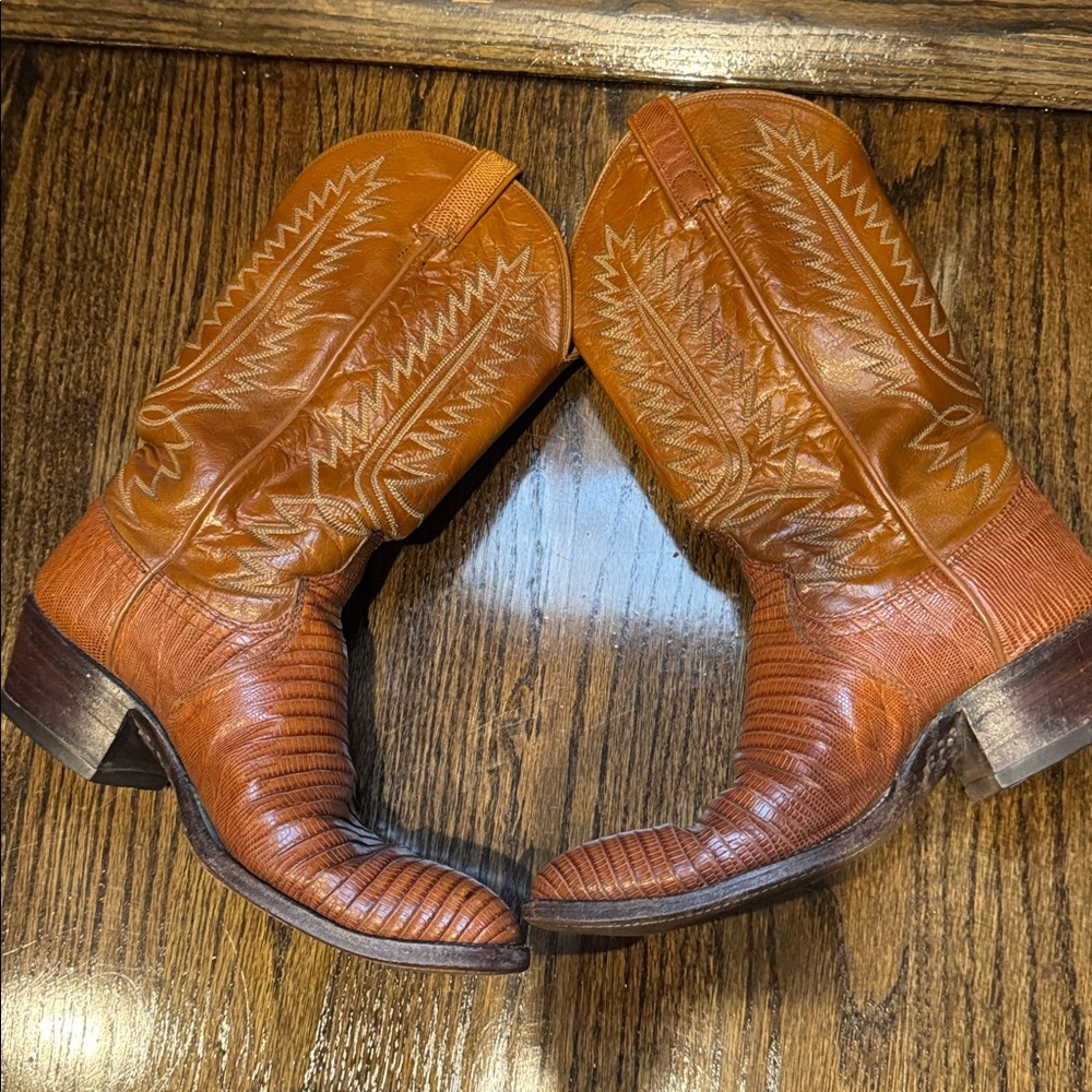 Dan Post Men's Brown Leather Boots